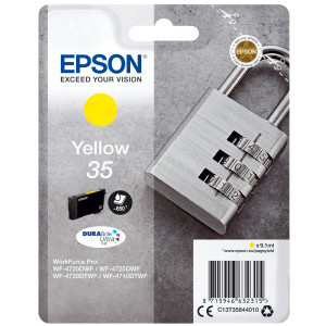 Tusz Epson (C13T35844010) Oryginalny żółty do EPSON WORKFORCE PRO WF- 4725DWF, 4730DTWF, 4740DTWF, 4720DWF