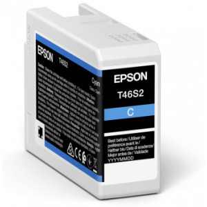 Tusz T46S200 (C13T46S200) Oryginalny błękitny / turkusowy / niebieski - 25ml - do EPSON SURECOLOR SC-P 700