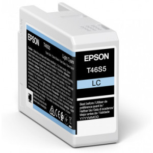 Tusz T46S500 (C13T46S500) Oryginalny jasny niebieski - 25ml - do EPSON SURECOLOR SC-P 700
