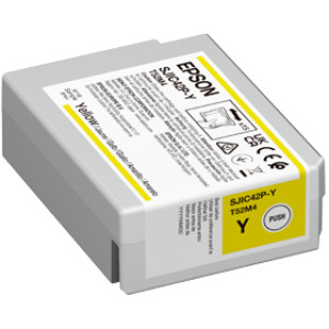 Tusz Epson (C13T52L420) Oryginalny żółty - 50ml - do