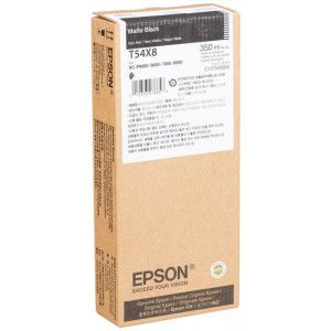Tusz T54X800 (C13T54X800) Oryginalny czarny matowy - 350ml - do EPSON SURECOLOR SC-P 6000, 7000, 8000, 9000
