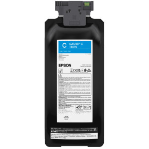 Tusz Epson (C13T55P240) Oryginalny błękitny / turkusowy / niebieski - 480ml - do EPSON COLORWORKS CW-C 8000E