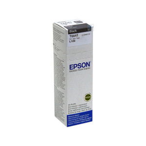 Tusz 664 (C13T66414A) Oryginalny czarny - 70ml - do EPSON L 310, 386, 200, 3070, 100