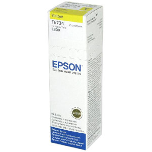 Tusz 673 (C13T67344A) Oryginalny żółty - 70ml - do EPSON L 850, 810, 800, 1800, 805