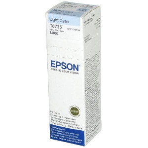Tusz 673 (C13T67354A) Oryginalny jasny niebieski - 70ml - do EPSON L 800, 1800, 805, 850, 810