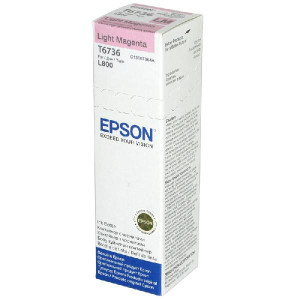 Tusz 673 (C13T67364A) Oryginalny jasny purpurowy - 70ml - do EPSON L 800, 1800, 805, 850, 810