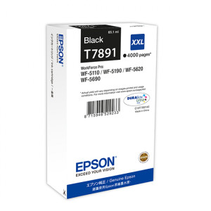 Tusz WF5110 WF5190 WF5620 WF5690 (C13T789140) Oryginalny czarny - 65ml - do EPSON WORKFORCE PRO WF 5110DW, 5690DWF, 4640DTWF, 4630DWF, 5620DWF