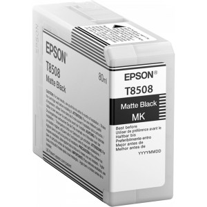 Tusz T85080N (C13T85080N) Oryginalny czarny matowy - 80ml - do EPSON SURECOLOR SC-P 800
