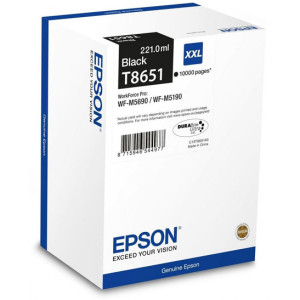Tusz WFM5190 WFM5690 (C13T865140) Oryginalny czarny do EPSON WORKFORCE PRO WFM 5690DWF, 5190DW, 5191