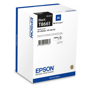 Tusz WFM5190 WFM5690 (C13T866140) Oryginalny czarny do EPSON WORKFORCE PRO WFM 5690DWF, 5190DW, 5191