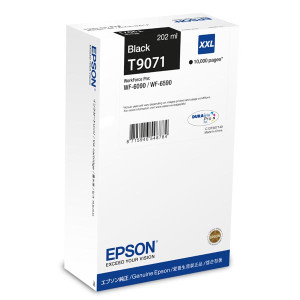 Tusz WF6090 WF6590 (C13T907140) Oryginalny czarny - 202ml - do EPSON WORKFORCE PRO WF 6590DTWFC, 6590D2TWFC, 6090DTWC, 6090D2TWC, 6590DWF