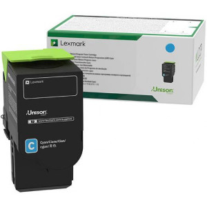 Toner C2425 MC2425 (C242XC0) Oryginalny błękitny / turkusowy / niebieski do LEXMARK MC 2640ADWE, 2425ADW, 2535ADWE, LEXMARK C 2535DW, 2425DW