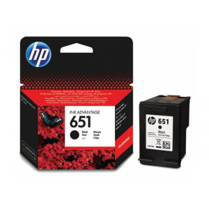 Tusz HP 651 (C2P10AE) Oryginalny czarny do HP OFFICEJET 202, 252, 202C, HP DESKJET INK ADVANTAGE 5575