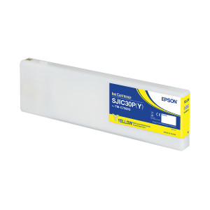 Tusz Epson (C33S020642) Oryginalny żółty - 294.3ml - do EPSON COLORWORKS C 7500G, EPSON COLORWORKS TM-C 7500G