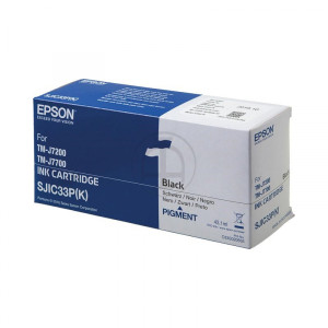 Tusz Epson (C33S020700) Oryginalny czarny - 43.1ml - do EPSON TM-J 7200, 7700