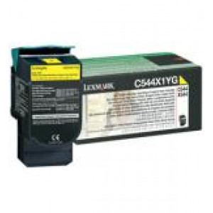 Toner C544 C546 X544 X546 (C544X1YG) Oryginalny żółty do LEXMARK X 544, 544N, 544DN, 544DTN, 544DW