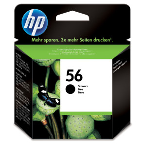 Tusz HP 56 (C6656A) Oryginalny czarny - 19ml - do HP DESKJET 5552, 5500, 5505, 5550V, 5550W