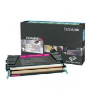 Toner C734 X734 (C734A1MG) Oryginalny purpurowy do LEXMARK X 734DE, 736DE, 738DE, 738DTE, LEXMARK C 734DW