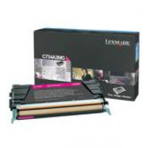 Toner C734 X734 (C734A2MG) Oryginalny purpurowy do LEXMARK X 734DE, 736DE, 738DE, 738DTE, LEXMARK C 734N