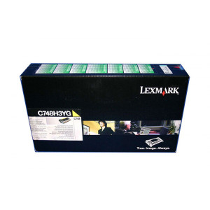 Toner Lexmark (C748H3YG) Oryginalny żółty do LEXMARK C 748DE, 748DTE, 748E