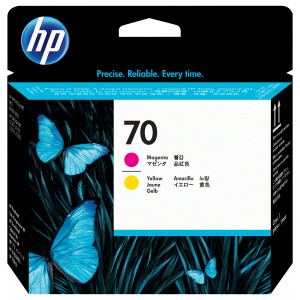 HP 70 C9406A głowica purpurowa żółta oryginalna