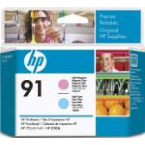 HP C9462A głowica Jasna Niebieska + Jasna Purpurowa oryginalny