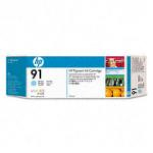 Tusz HP 91 (C9470A) Oryginalny błękitny / turkusowy / niebieski - 775ml - do HP DESIGNJET Z 6100, 6100PS
