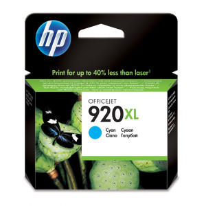 Tusz HP 920 (CD972A) Oryginalny błękitny / turkusowy / niebieski do HP OFFICEJET 6500, 6000, 7000