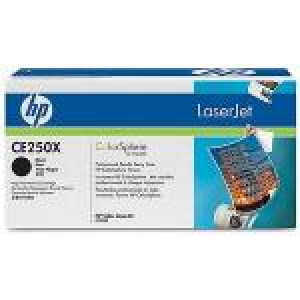 Toner HP 504X (CE250X) Oryginalny czarny do HP COLOR LASERJET CP 3525, 3525DN, HP COLOR LASERJET CM 3530MFP
