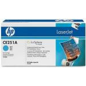 Toner HP 504A (CE251A) Oryginalny błękitny / turkusowy / niebieski do HP COLOR LASERJET CP 3525, 3525DN, HP COLOR LASERJET CM 3530MFP