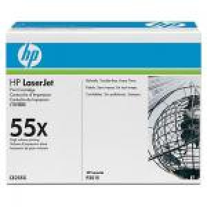 Toner HP 55X (CE255X) Oryginalny czarny do HP LASERJET ENTERPRISE P 3010, 3015, 3015D, 3015DN, 3015X