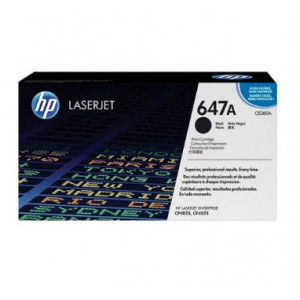 Toner HP 647A (CE260A) Oryginalny czarny do HP COLOR LASERJET CP 4025, 4525, HP COLOR LASERJET ENTERPRISE CM 4540F, HP COLORLASERJET CP 4020, HP COLOR LASERJET ENTERPRISE CP 4025N
