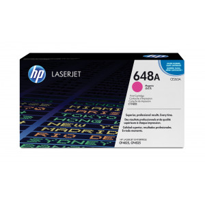 Toner HP 648A (CE263A) Oryginalny purpurowy do HP COLOR LASERJET CP 4025, 4525, HP COLORLASERJET CP 4020, HP COLOR LASERJET ENTERPRISE CP 4025N, 4025DN