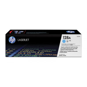Toner HP 128A (CE321A) Oryginalny błękitny / turkusowy / niebieski do HP LASERJET PRO CM 1415FN, 1415FNW, 1410, HP LASERJET PRO CP 1525N, 1525NW