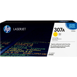 Toner HP 307A (CE742A) Oryginalny żółty do HP COLOR LASERJET CP 5225, HP COLOR LASERJET PROFESSIONAL CP 5225DN, 5225N