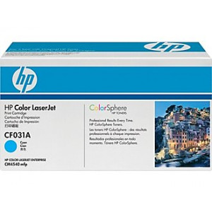 Toner HP 646A (CF031A) Oryginalny błękitny / turkusowy / niebieski do HP COLOR LASERJET ENTERPRISE CM 4540F