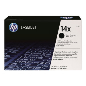 Toner HP 14X (CF214X) Oryginalny czarny do HP LASERJET ENTERPRISE 700 M 725DN, 725XH, 715N, 715DN, 715XH