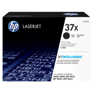 Toner HP 37X (CF237X) Oryginalny czarny do HP LASERJET ENTERPRISE FLOW M 631H, 632Z, HP LASERJET ENTERPRISE M 631DN, 631Z, 632FHT