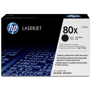Toner HP 80X (CF280X) Oryginalny czarny do HP LASERJET PRO 400 M 401N
