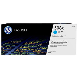 Toner HP 508X (CF361X) Oryginalny błękitny / turkusowy / niebieski do HP COLOR LASERJET ENTERPISE M 553DN, 553N, 552, 553