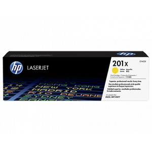 Toner HP 201X (CF402X) Oryginalny żółty do HP COLOR LASERJET PRO M 252, 252DW, HP COLOR LASERJET PRO MFP M 277, 277DW, 277N