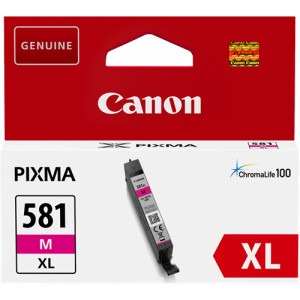 Tusz CLI-581 PGI-580 (CLI-581mxl) Oryginalny purpurowy - 8.3ml - do CANON PIXMA TS 8351, 8242, 8350, 6240, 6350