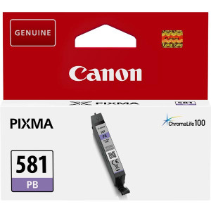 Tusz CLI-581 PGI-580 (CLI-581pb) Oryginalny fotograficzny niebieski do CANON PIXMA TS 8350A, 8352A, 6350A, 8252, 8352