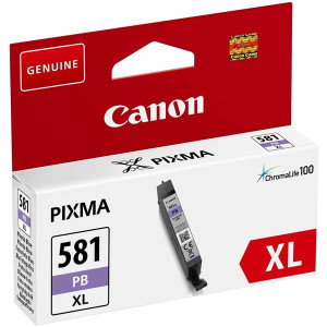 Tusz CLI-581 PGI-580 (CLI-581pbxl) Oryginalny fotograficzny niebieski do CANON PIXMA TS 8352A, 6350A, 8252, 8150, 8352