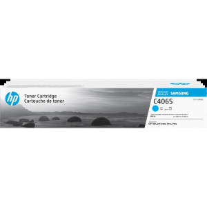 Toner CLP-360 CLP-365 CLX-3305 (CLT-C406S/ELS) Oryginalny błękitny / turkusowy / niebieski do SAMSUNG CLX- 3300, 3305, 3305W, 3305FN, 3305FW