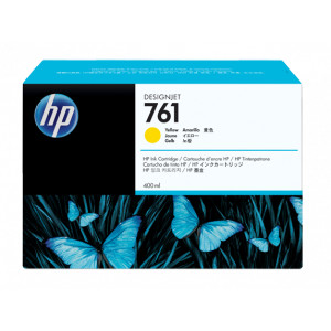 Tusz HP CM992A (CM992A) Oryginalny żółty - 400ml - do HP DESIGNJET T 7100, 7200