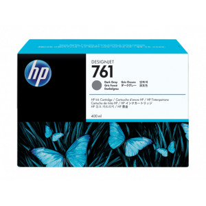 Tusz HP 761 (CM996A) Oryginalny ciemny szary - 400ml - do HP DESIGNJET T 7100, 7200