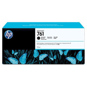 Tusz HP 761 (CM997A) Oryginalny czarny matowy - 775mlml - do HP DESIGNJET T 7100, 7200