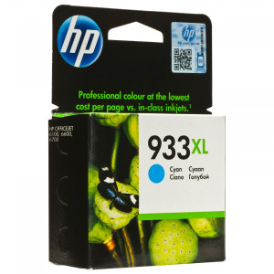 Tusz HP 933XL (CN054AE) Oryginalny błękitny / turkusowy / niebieski do HP OFFICEJET 6100, 6600, 6700, 7612, HP OFFICEJET PRO 7510