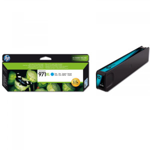 Tusz HP 971X (CN626AE) Oryginalny błękitny / turkusowy / niebieski do HP OFFICEJET PRO X 451DW, 476DW, 551DW, 576DW, 476DN